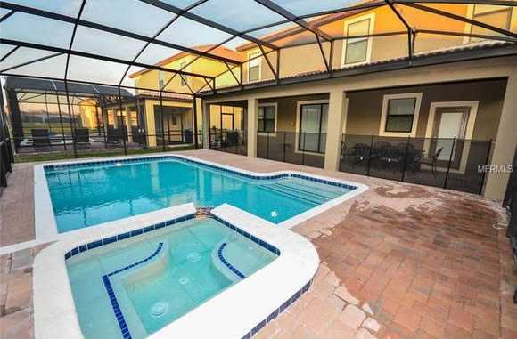 Mansão Mobiliada com piscina em Champions Gate - Davenport - Orlando  $550,000