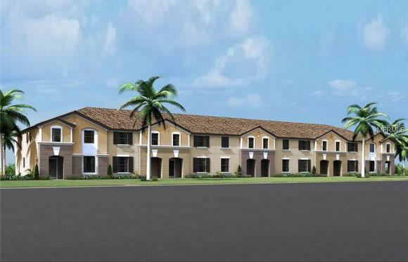 Casa nova de 4 quartos com piscina particular em condominio - Kissimmee - Orlando $302,700
