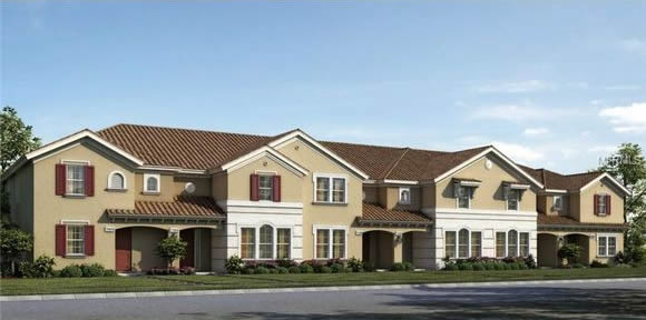 Casa Nova de 4 dormitorios em Oakmont Condominio - Orlando $304,990