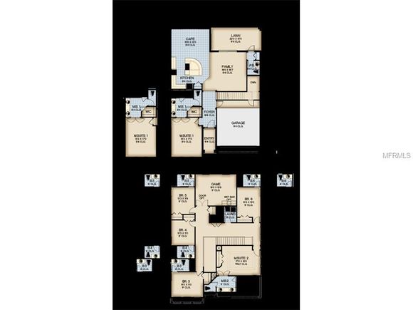 Casa Nova Mobiliado em Bellavida Resort - Kissimmee - $682,215