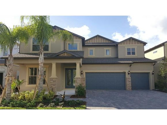 Nova casa de luxo no Royal Legacy Estates com vista de lagoa - Windermere - Orlando - $616,175